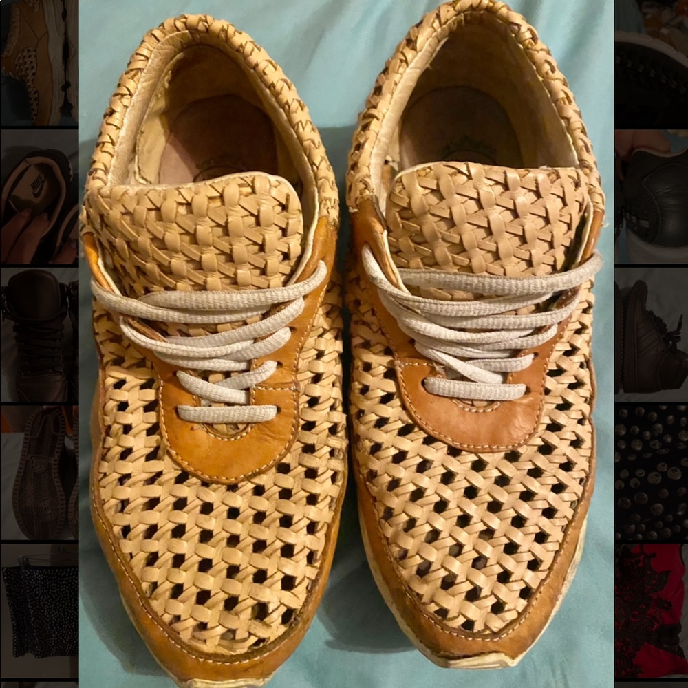 Jeffrey Campbell Vintage Ibiza Woven Leather